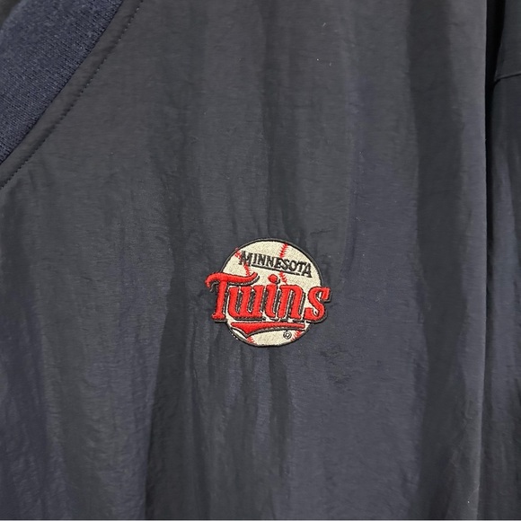 Vintage MLB Minnesota Twins Pullover Windbreaker Jacket - Picture 2 of 7